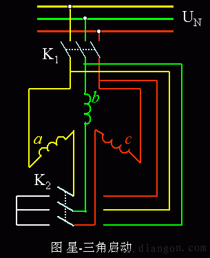 鼠笼式异步电动机降压启动