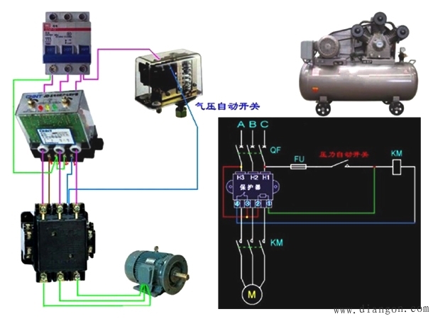 电工基础知识—常见电动机控制电路图_电动机控制电路精选 电工基础知识—常见电动机控制电路图_电动机控制电路精选