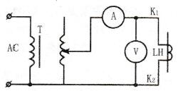 电流互感器伏安特性测定电路图解