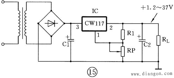 集成稳压器LM7805-LM317的识别与检测方法图解 集成稳压器LM7805-LM317的识别与检测方法图解