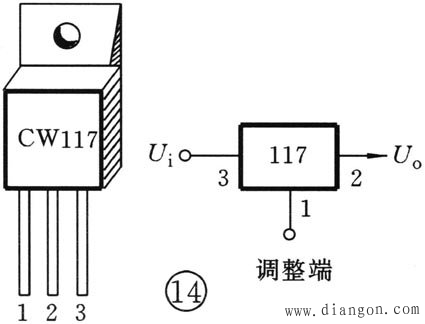集成稳压器LM7805-LM317的识别与检测方法图解 集成稳压器LM7805-LM317的识别与检测方法图解