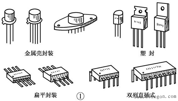 集成稳压器LM7805-LM317的识别与检测方法图解 集成稳压器LM7805-LM317的识别与检测方法图解