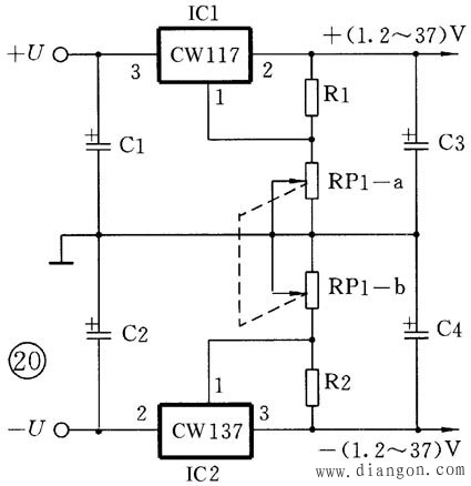 集成稳压器LM7805-LM317的识别与检测方法图解 集成稳压器LM7805-LM317的识别与检测方法图解