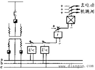 电动机低电压保护的接线方式