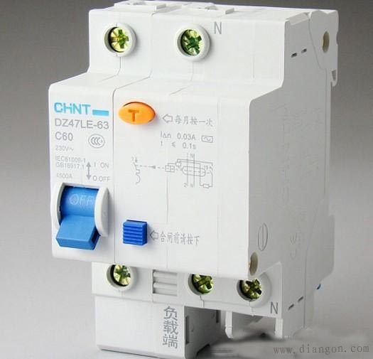 漏电保护器原理及接线图
