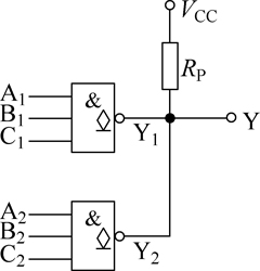 集电极开路的门(OC门)电路图解 集电极开路的门(OC门)电路图解