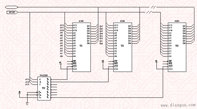 单片机地址译码电路
