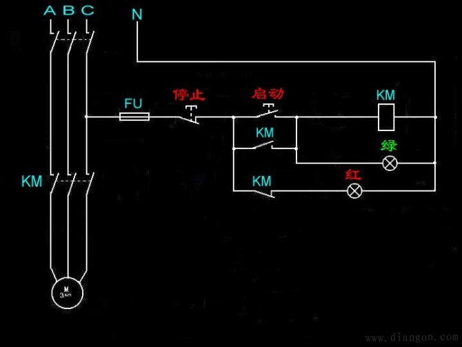 常用电机控制电路图_电动机控制电路精选_常用电机控制电路图集