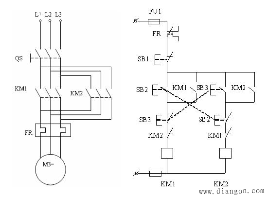 常用电机控制电路图_电动机控制电路精选_常用电机控制电路图集