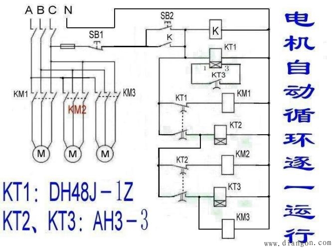 常用电机控制电路图_电动机控制电路精选_常用电机控制电路图集