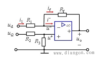 含有理想运算放大器的电路的分析