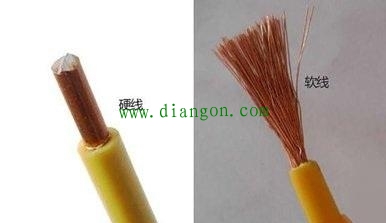 老电工来告诉你:家装相同截面积的软线和硬线该怎么选择? 老电工来告诉你:家装相同截面积的软线和硬线该怎么选择?