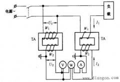 电流互感器的特点和接线图
