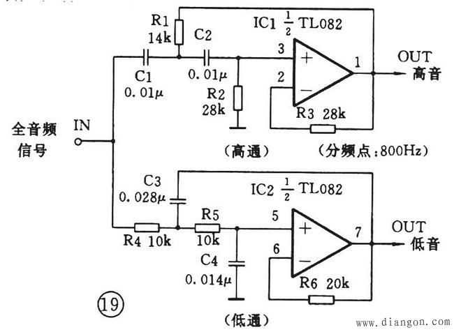 集成运算放大器LM324-NE5532的识别与检测方法图解