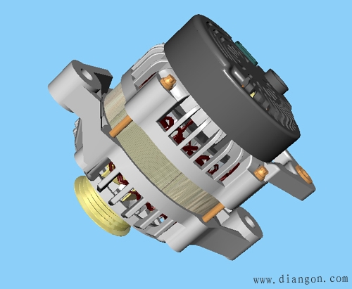 汽车用交流发电机的分类方法