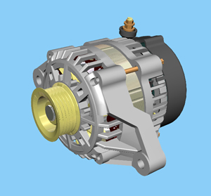 汽车用交流发电机的分类方法