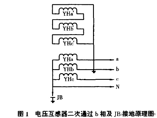 五柱式三相电压互感器工作原理