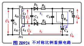 不对称式比例鉴频电路