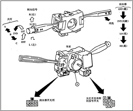 汽车电路开关保险