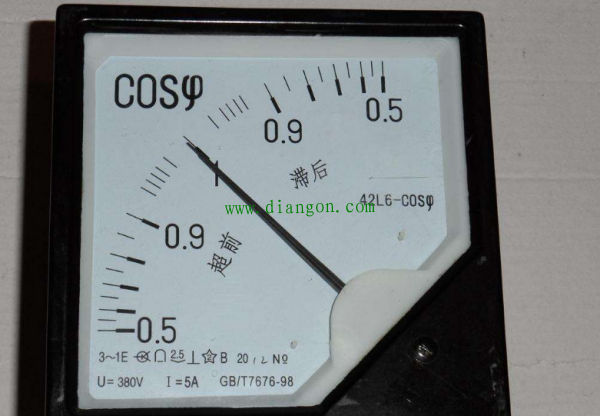 功率因数表超前与滞后是什么意思 功率因数表超前与滞后是什么意思