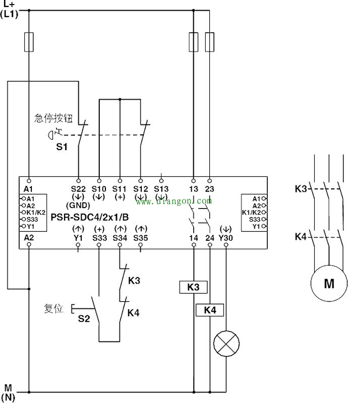 安全继电器的原理是什么？安全继电器工作原理及接线方法详解