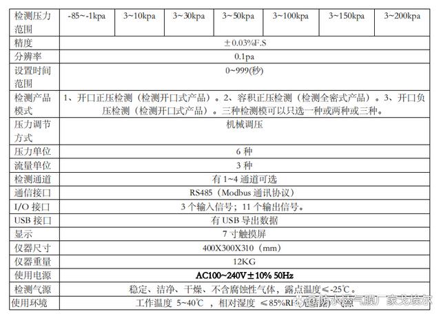 什么是直压式（也称压降式）气密性检测仪？