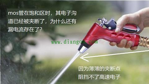 为什么MOS管饱和区沟道夹断了还有电流？