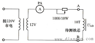 调电流测压计算法确定变压器铁芯每伏匝数 调电流测压计算法确定变压器铁芯每伏匝数