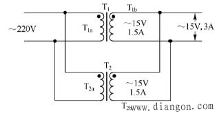 电源变压器的代用