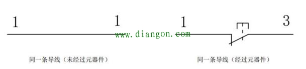 二次线路控制电路线的编号原则_电气线路接线编号方法