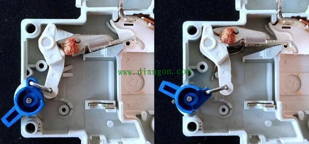 小型断路器机械结构灭弧系统及工作原理详解