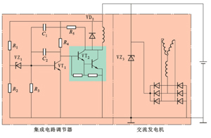 典型的集成电路电压调节器
