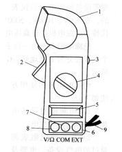 数字钳形表常用功能的使用方法