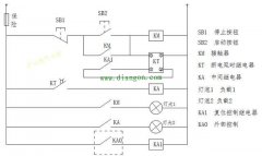 时间继电器应用实例电路讲解