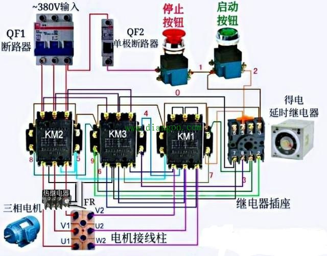 星三角启动到底如何选择接触器？