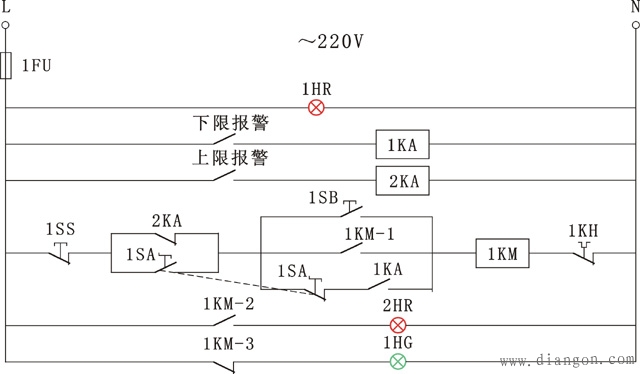 电接点温度仪表构成温度控制系统 电接点温度仪表构成温度控制系统