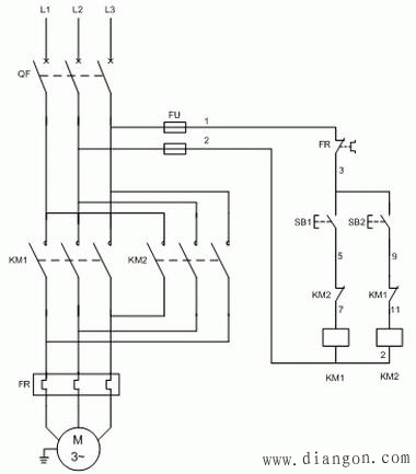 交流接触器互锁工作原理 交流接触器互锁工作原理