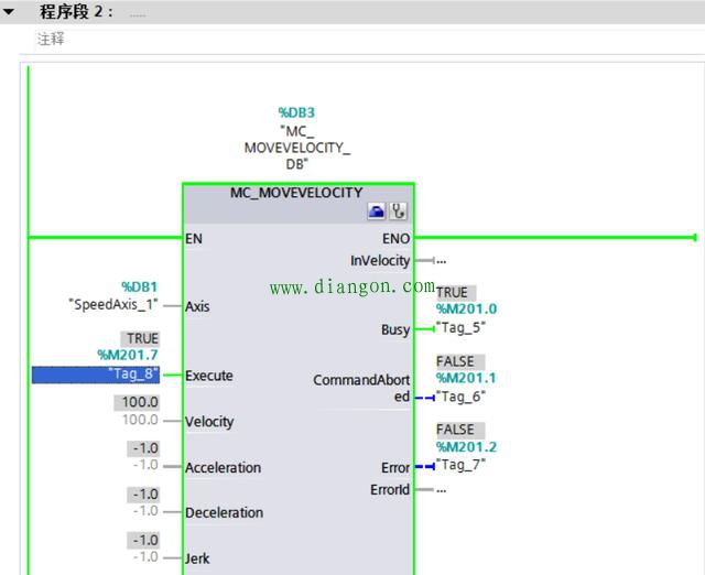 西门子S7-1500系列PLC速度轴配置与仿真 西门子S7-1500系列PLC速度轴配置与仿真