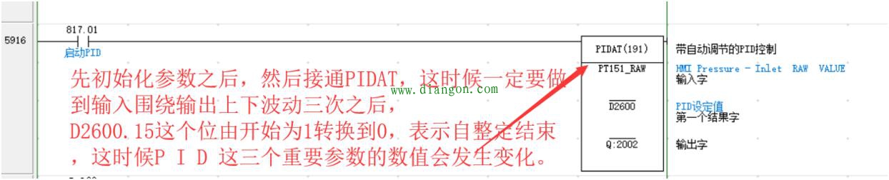 欧姆龙PLC的PID调节台达变频器