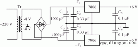 集成线性稳压电路