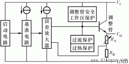 集成线性稳压电路