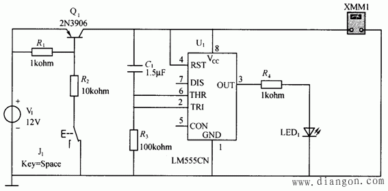 婴儿尿湿报警器电路原理和制作步骤 婴儿尿湿报警器电路原理和制作步骤