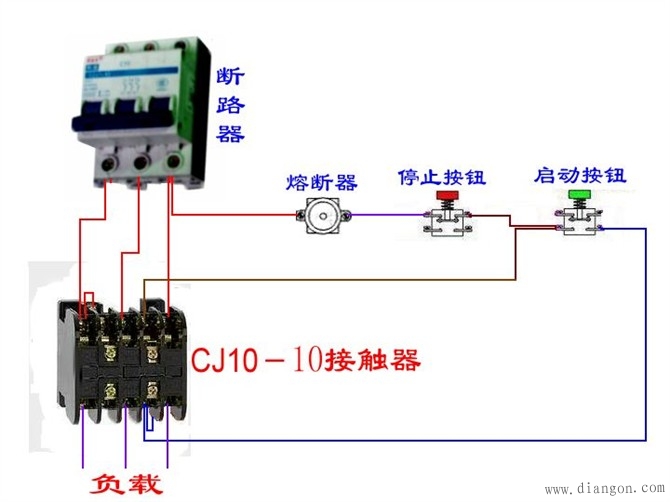 三相异步电动机控制电路图_电动机控制电路精选