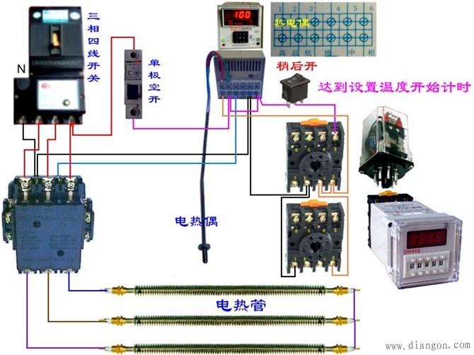 三相异步电动机控制电路图_电动机控制电路精选