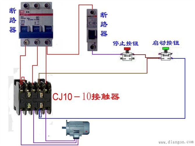 三相异步电动机控制电路图_电动机控制电路精选