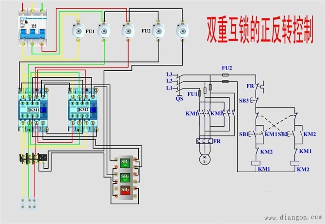 三相异步电动机控制电路图_电动机控制电路精选