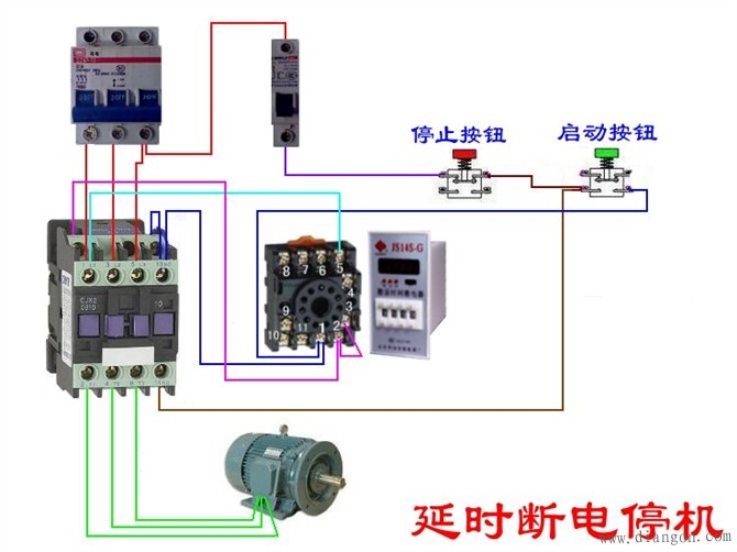 三相异步电动机控制电路图_电动机控制电路精选