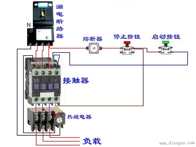 三相异步电动机控制电路图_电动机控制电路精选