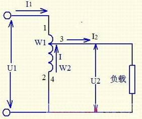 自耦变压器原理图解 自耦变压器原理图解