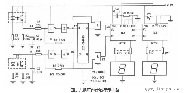 光耦合器电路设计